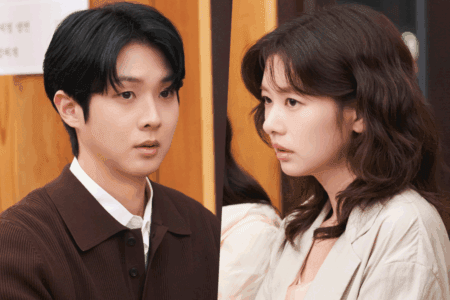 Choi Woo Shik Attends A Team Dinner With His Fake Wife Jung So Min In “Would You Marry Me”