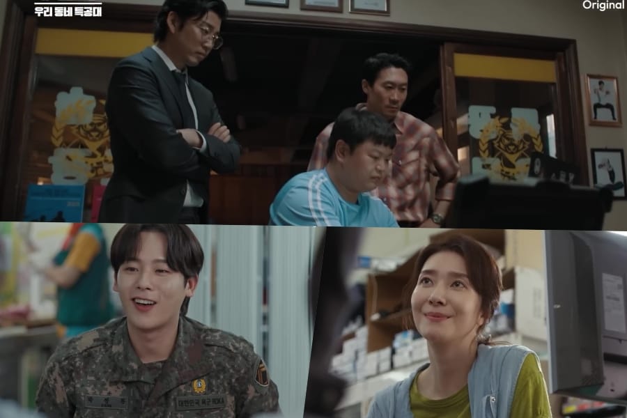 Watch: Yoon Kye Sang, Jin Sun Kyu, Lee Jung Ha, And More Tap Into Combat Instincts As Trouble Hits Their Neighborhood In “Heroes Next Door” Teasers