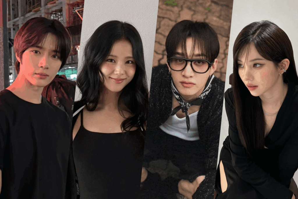 7 Styling Tips For Those Who Only Wear Black—Straight From Your Fave K-Pop Idols